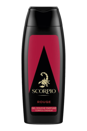 Rouge Gel douche 250ml Scorpio