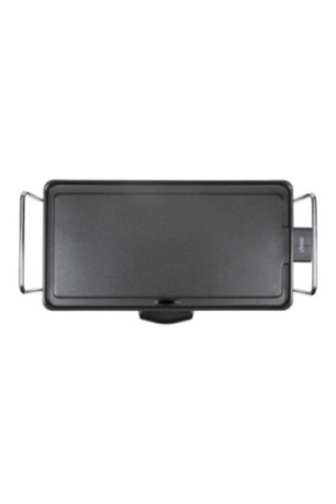 Plancha Teppan Yaki et grill électrique noire 43 x 22.5 cm