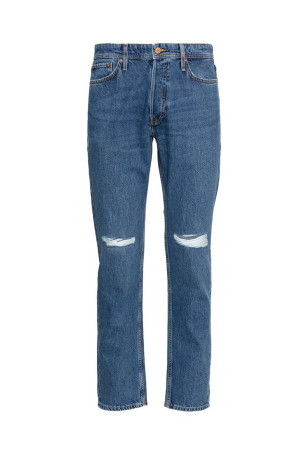 Jean droit déchiré en coton recyclé Jack & Jones