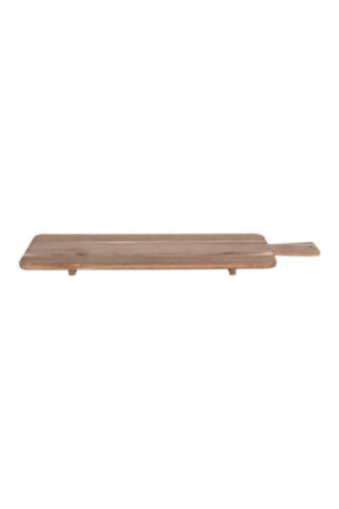 Maxi planche apéritive en acacia beige 75 x 19.5 x 3.5 cm