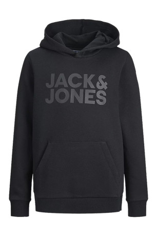 Sweat à capuche Homme Noir Jack & Jones