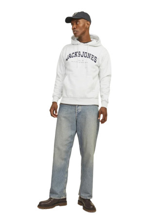 Sweat Blanc chiné Jack & Jones