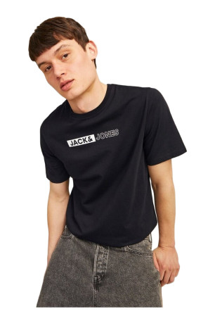 T-shirt manches courtes noir Jack & Jones