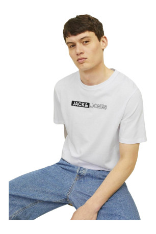 T-shirt à logo Homme Blanc Jack & Jones