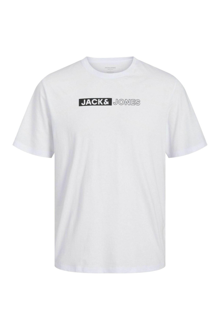 T-shirt à logo Homme Blanc Jack & Jones