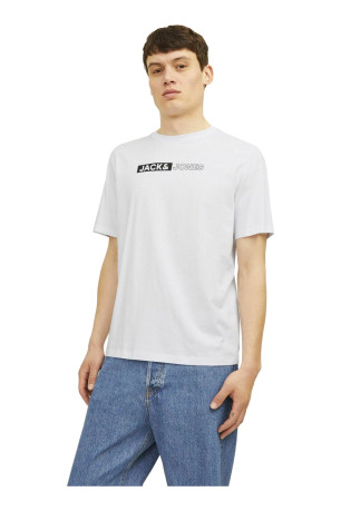 T-shirt à logo Homme Blanc Jack & Jones