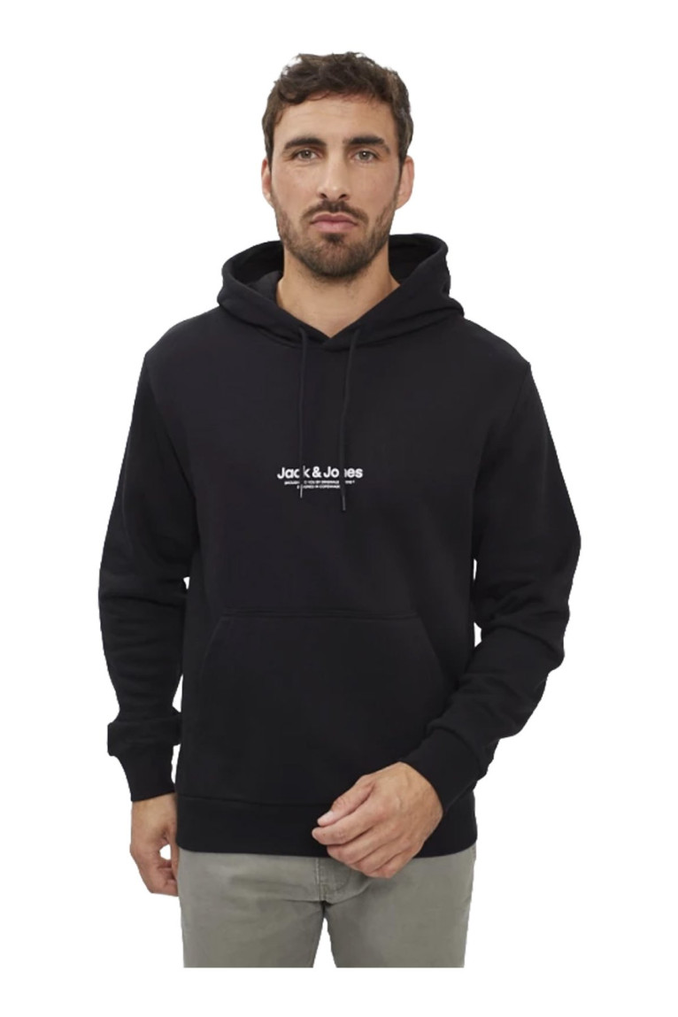Sweat à capuche Homme Noir Jack & Jones