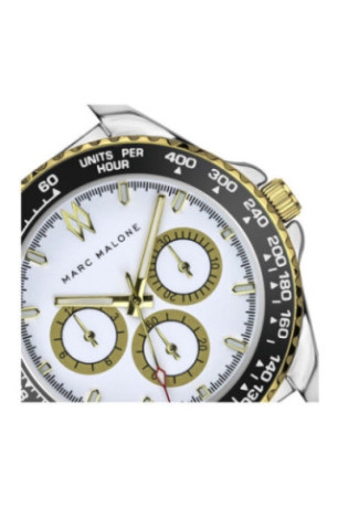Montre Quartz Homme - Silver/Croco black/Matt white