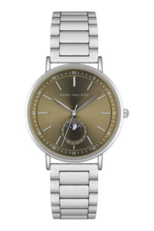 Montre Quartz Homme - Silver/Silver/Brown sunray