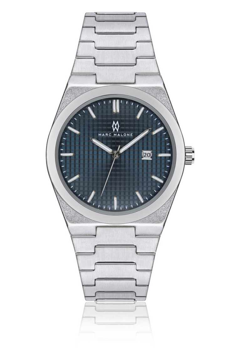 Montre Quartz - MARC MALONE - Silver/Silver/Silver