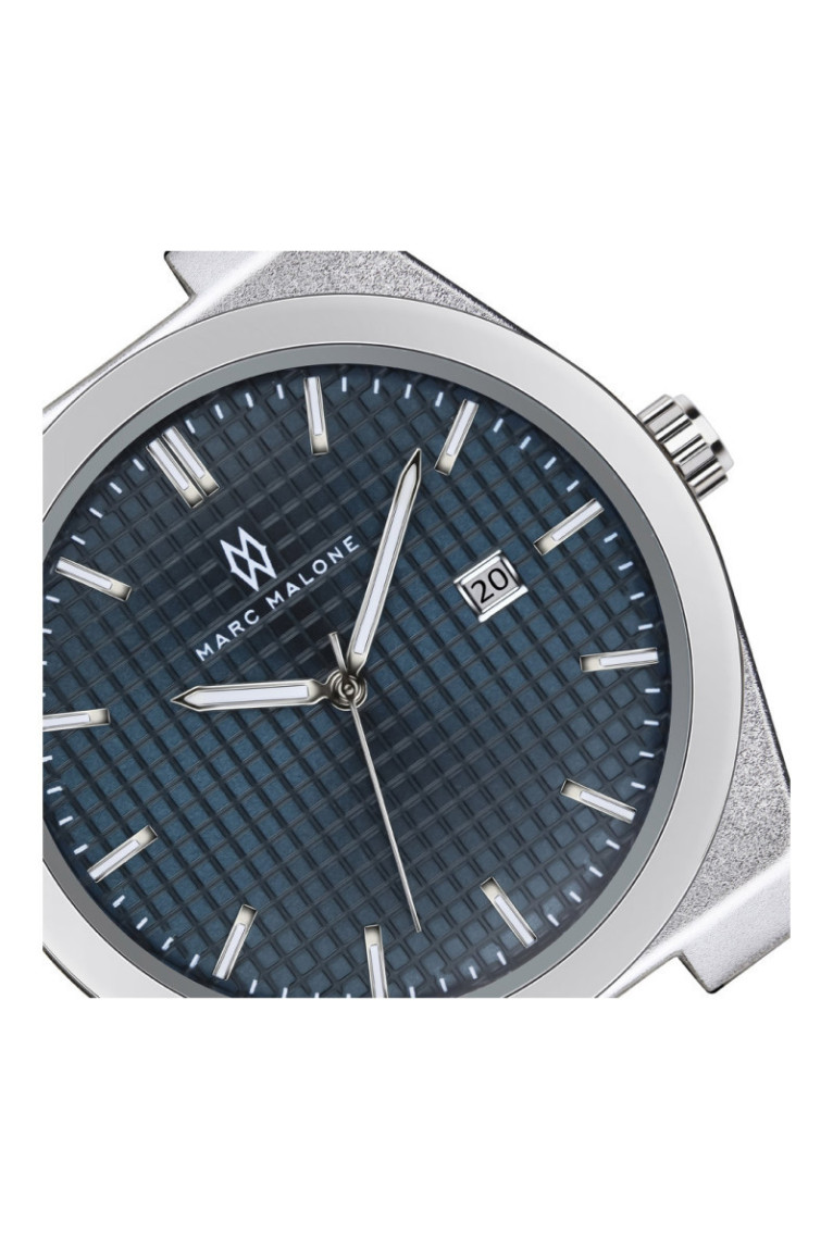 Montre Quartz - MARC MALONE - Silver/Silver/Silver