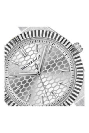 Montre Quartz - Silver/Silver/Silver textured - Walter Bach