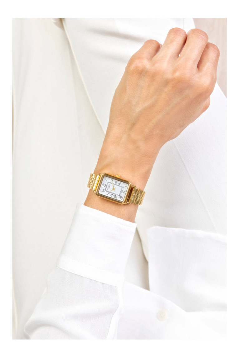 Montre Quartz - Femme - Gold/Gold/Matt white