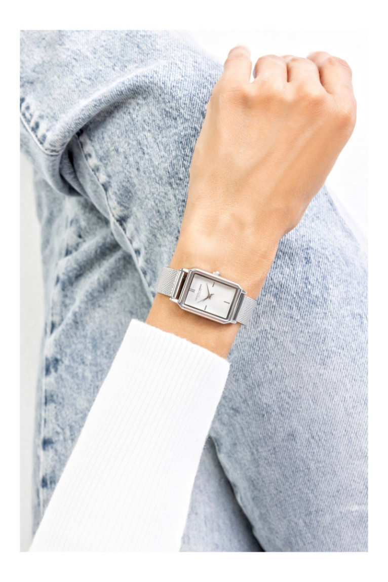 Montre Quartz - Silver/Silver/White - FREDERIC GRAFF