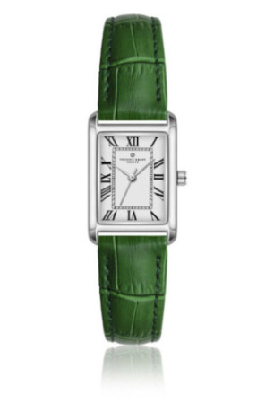 Montre Quartz - Silver/Croco green/White - FREDERIC GRAFF