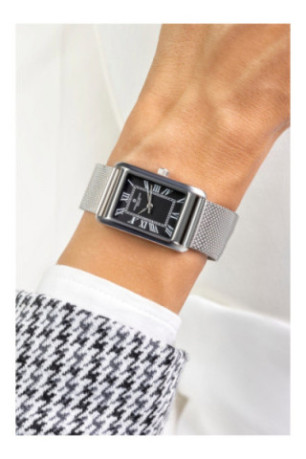 Montre Quartz - Silver/Silver/Black - FREDERIC GRAFF