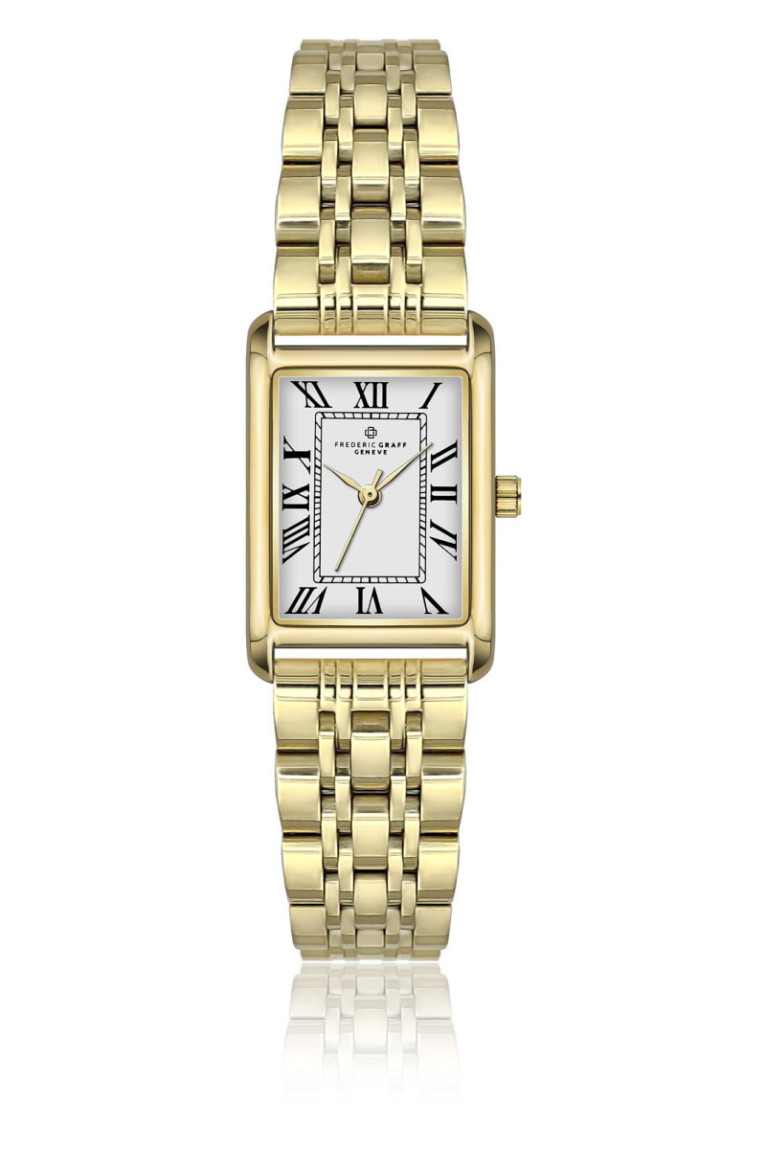 Montre Quartz - Gold/Gold/White - FREDERIC GRAFF