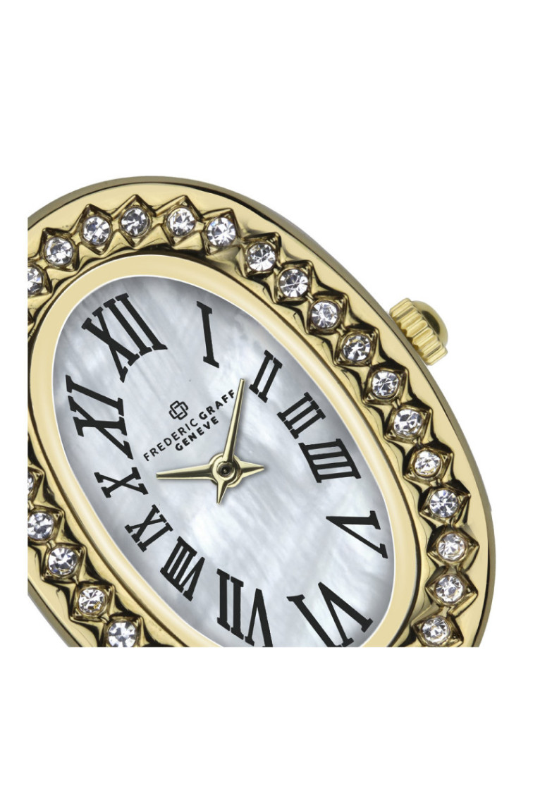 Montre Quartz - Gold/Gold/White Mother Of Pearl - FREDERIC GRAFF