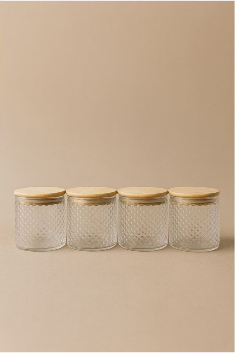 Boîte de conservation (8 pièces) - Transparent