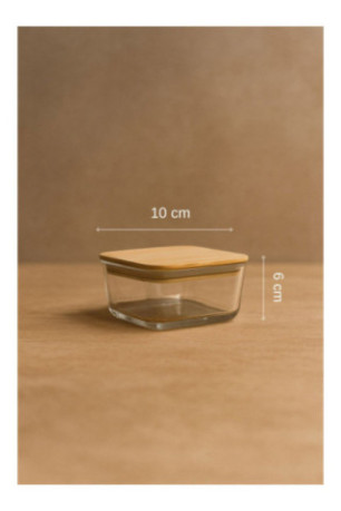 Boîte de conservation (8 pièces) - Transparent
