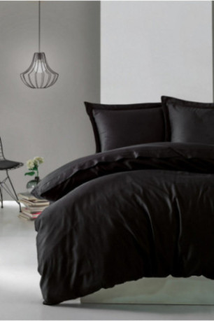 Ensemble de housse de couette en satin - 240x220cm