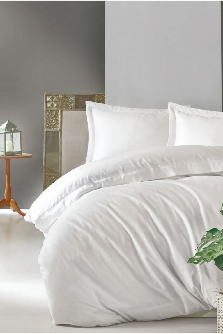 Ensemble de housse de couette en satin - 240x220cm
