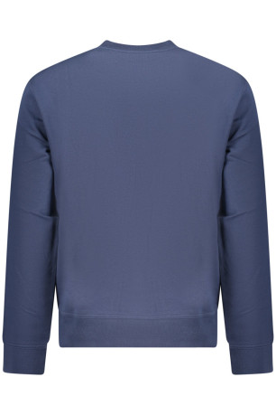 Sweat zippé manches longues Bleu BOSS
