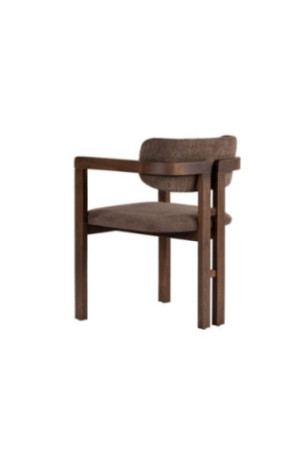 Chaise - Noyer brun foncé