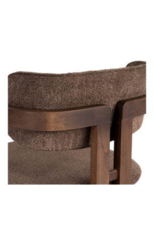 Chaise - Noyer brun foncé