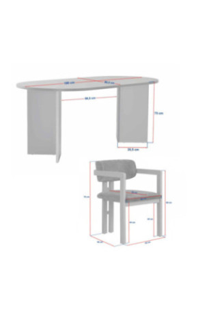 Ensemble table et chaises de salle à manger (5 pièces) - Milano Noyer foncé Noyer blanc