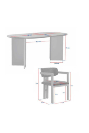 Ensemble table et chaises de salle à manger (5 pièces) - Travertin vert noyer