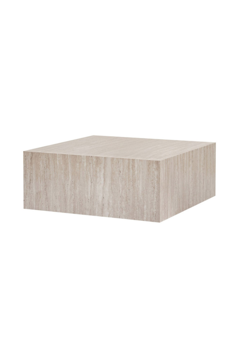 Table basse - Travertin