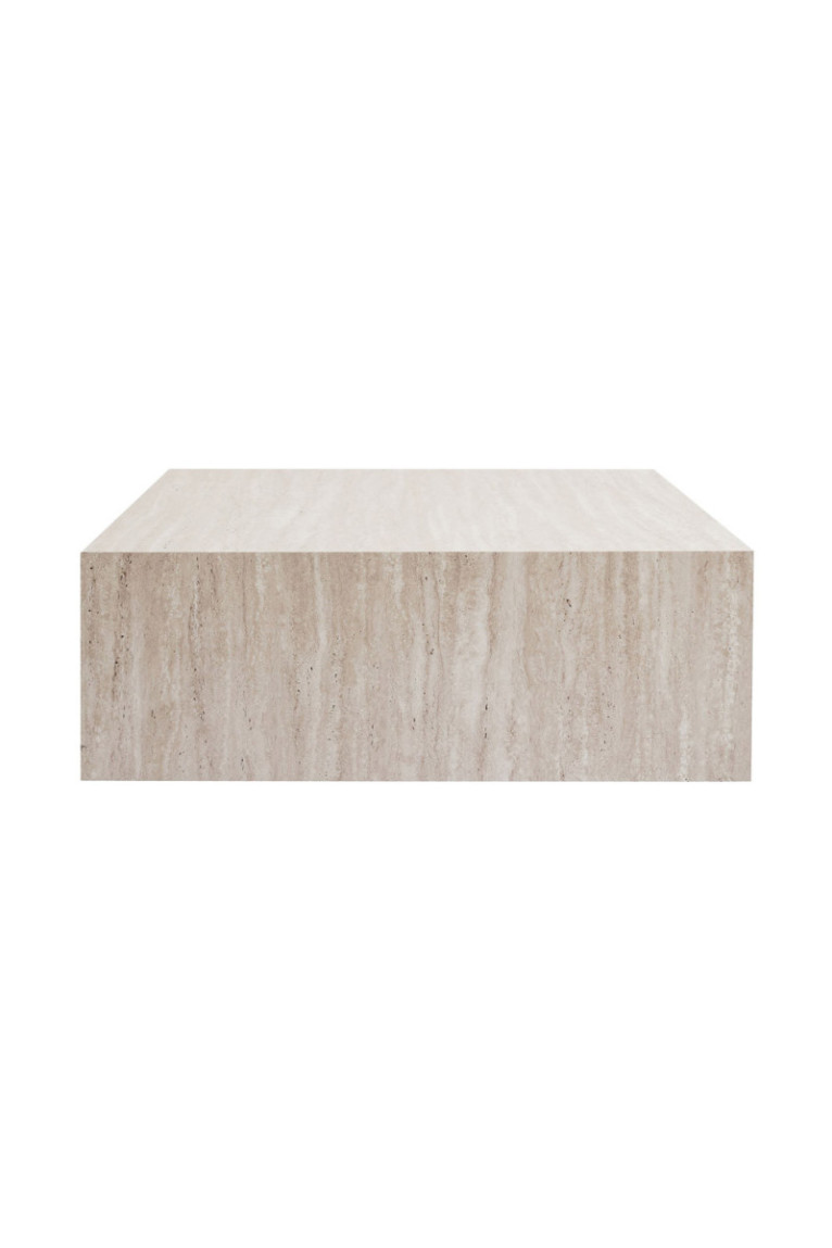 Table basse - Travertin