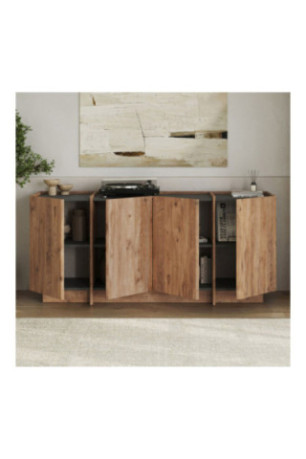 Console - Anthracite de pin de l'Atlantique