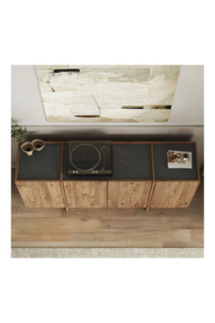 Console - Anthracite de pin de l'Atlantique