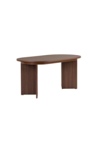 Table à manger extensible - Noyer de Milan