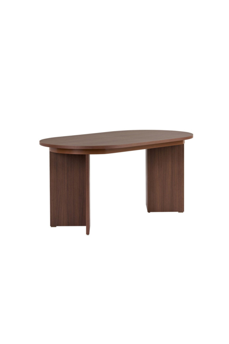 Table à manger extensible - Noyer de Milan