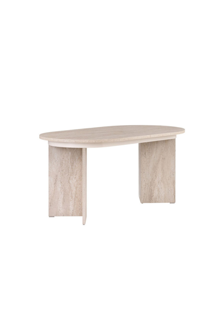 Table à manger extensible - Travertin