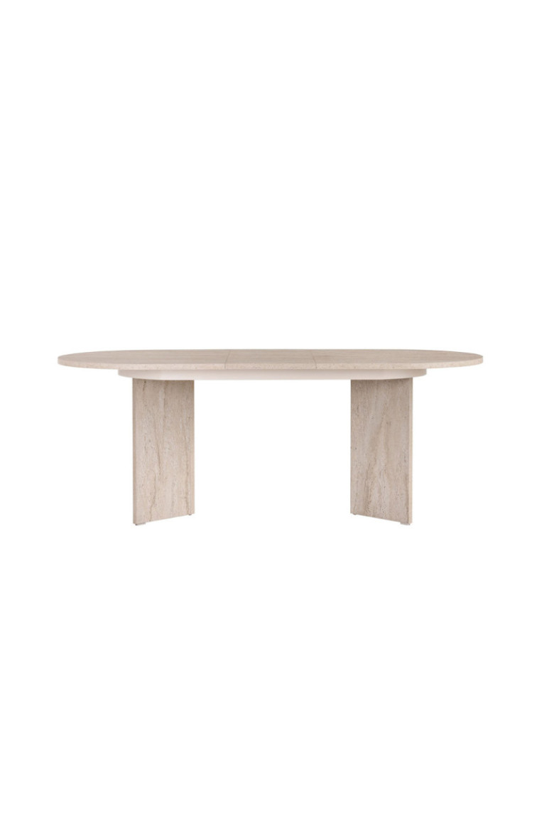 Table à manger extensible - Travertin