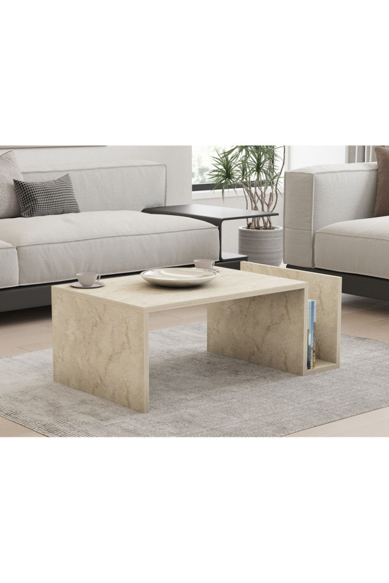 Table basse - Travertin