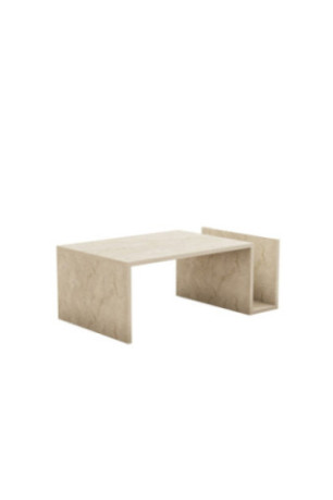 Table basse - Travertin