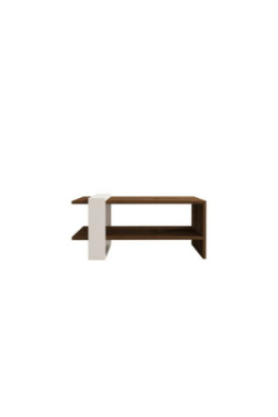 Table basse - Blanc noyer