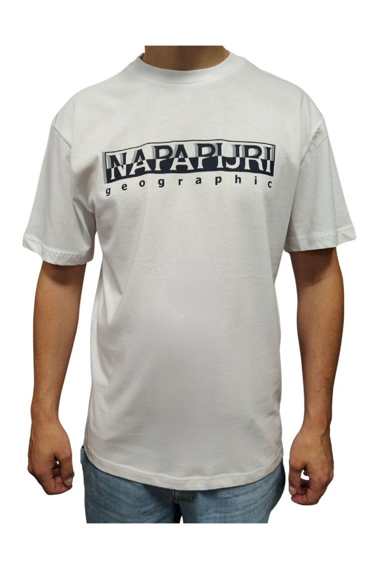 T-shirt manches courtes Bleu Napapijri