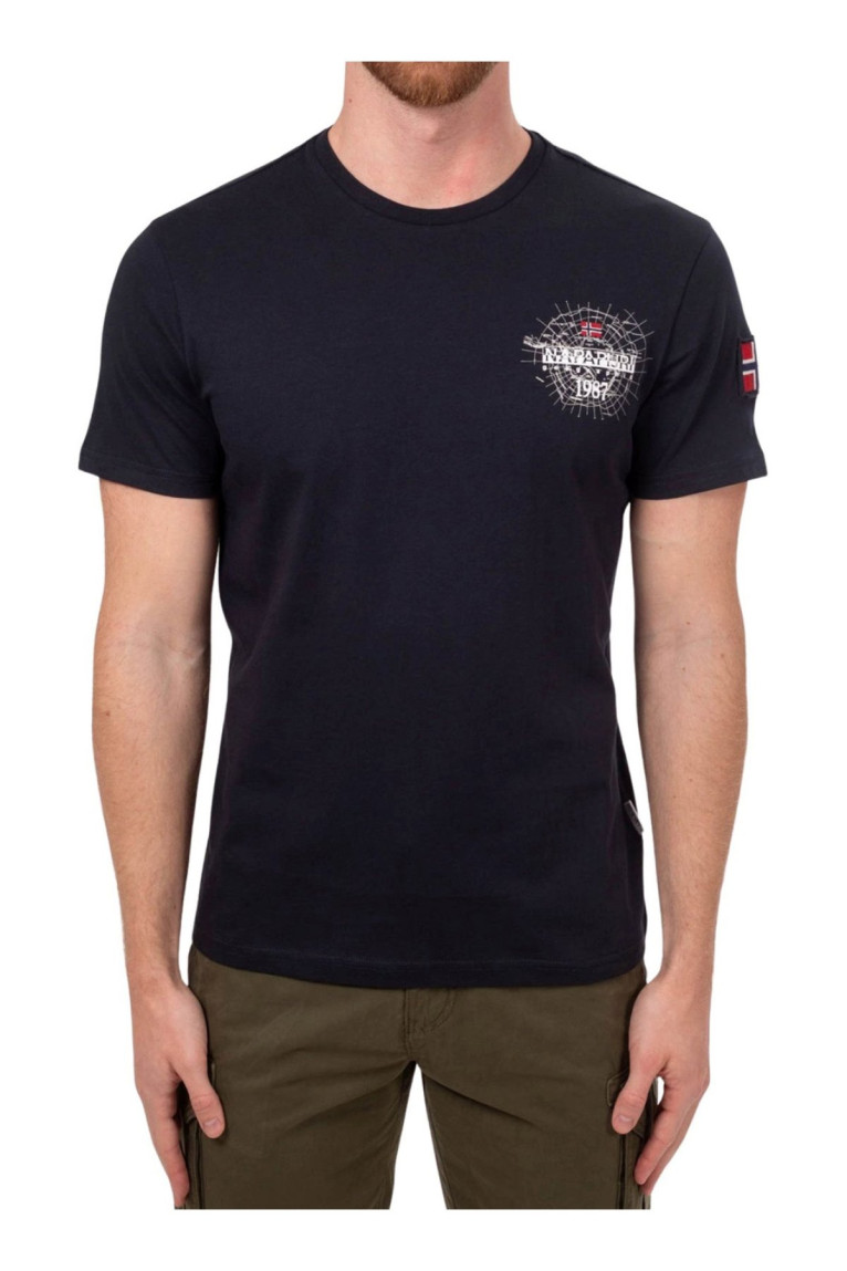T-shirt manches courtes Blanc Napapijri