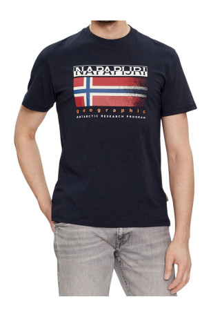 T-shirt manches courtes Noir Napapijri