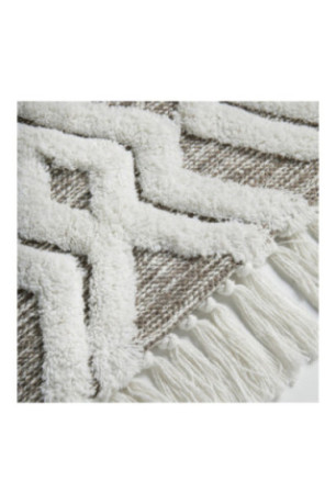 Tapis Nesna Gris clair 60 x 90 cm