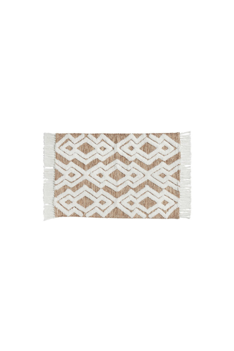 Tapis Nesna Beige 60 x 90 cm