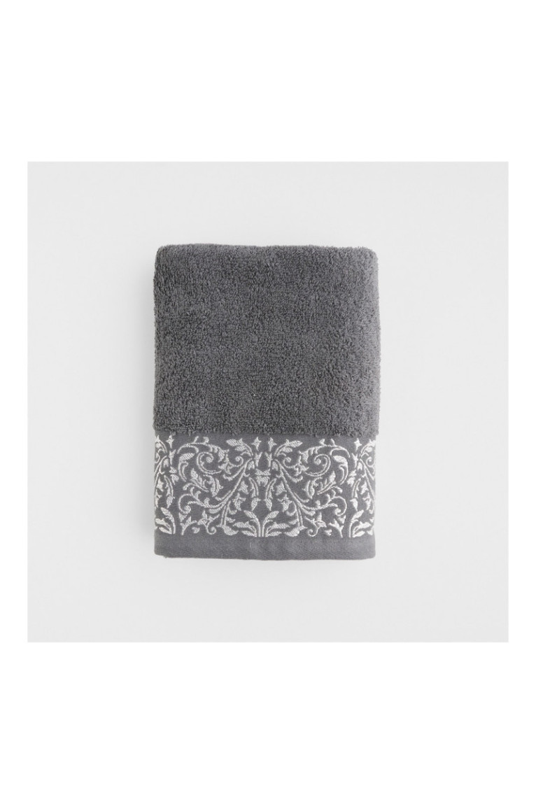 Serviette de bain SOFISTICADO Grise 50x90 cm