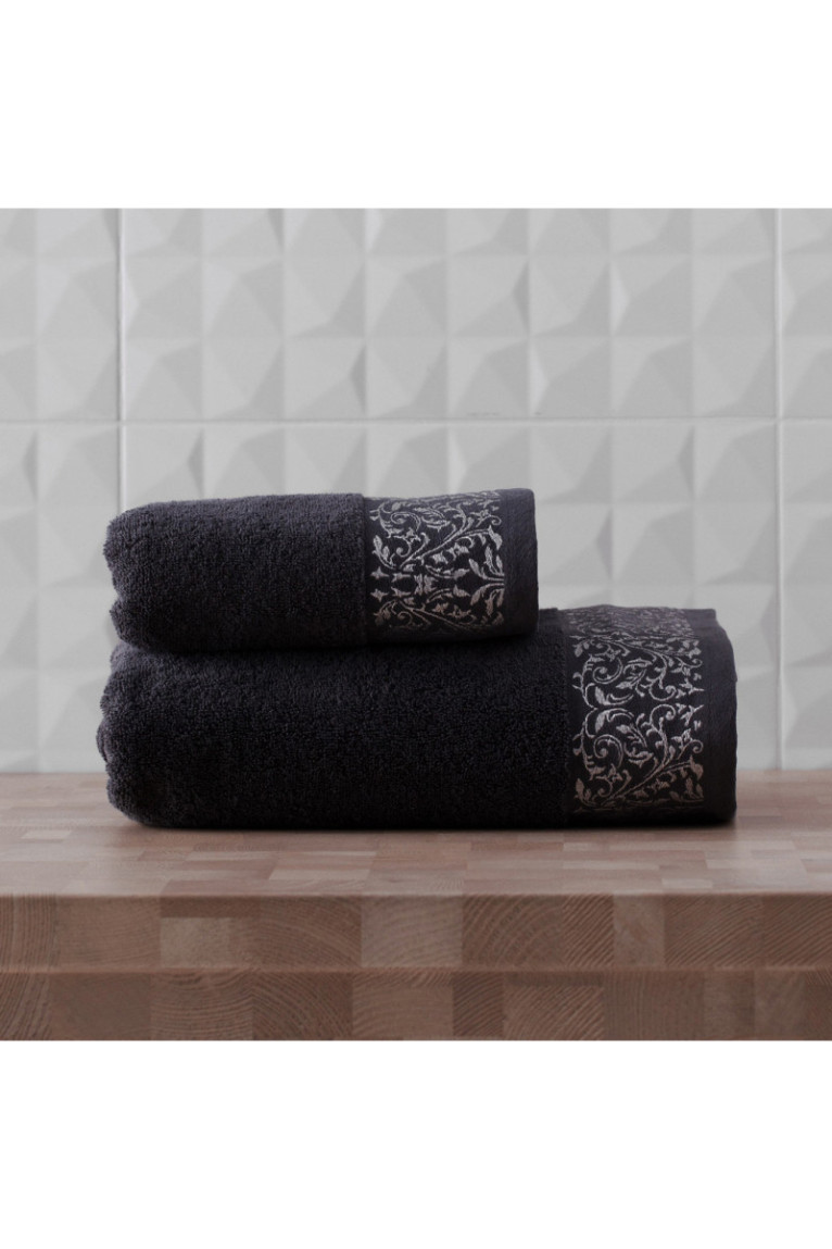 Drap de bain Sofisticado Gris 70x130 cm