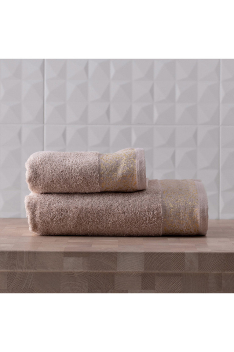 Serviette de bain Sofisticado Beige 70x130 cm